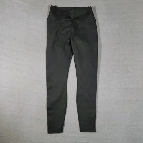 Fabletics High Waisted Powerhold Leggings Womens Size M Black Stretch Athleisure - Picture 1 of 14