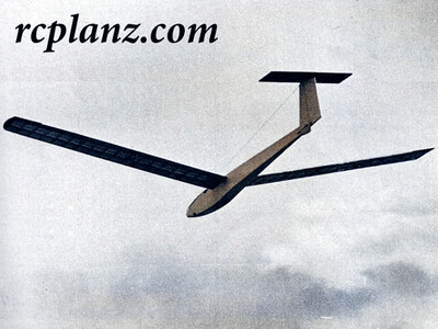 R/C AIRPLANE PLANS & PATTERNS: T2 75'' Wingspan - RC Glider / Sailplane