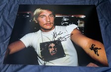 Matthew Mcconaughey Signed 11x14 Photo Dazed And Confused With Proof