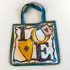 Brighton Charmed Holiday Love Tote- New With Tags