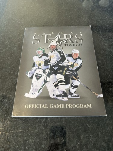 Dallas Stars NHL January 9th, 1998 Program - Picture 1 of 2