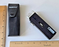 Tasco Illuminated Microscope 9700 30X Jeweler  Case.  Pocket Magnifier