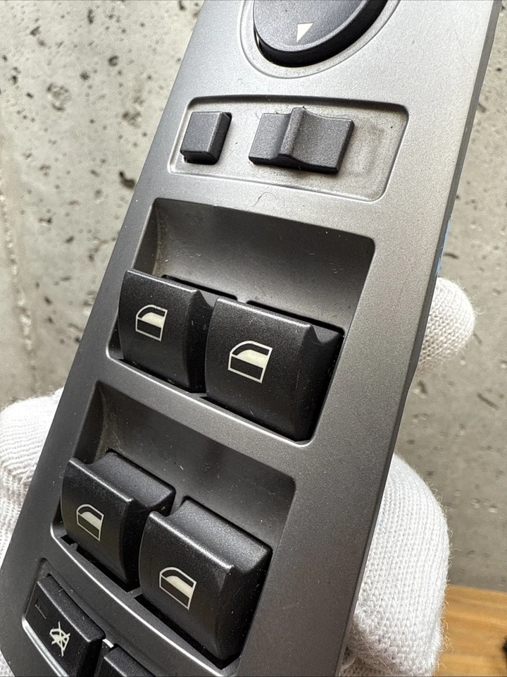 Interruptor de ventana maestra del lado del conductor izquierdo BMW 750i 2006-2008 6943054 OEM. Foto 4 de 4