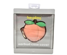 Heyday Peach-Shaped Silicone Earbuds Case Cover for AirPods Pro Generation 1  2