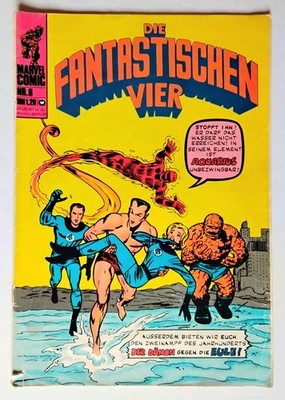Die Fantastischen Vier   Comic Heft Nr. 6 (Williams Verlag 1974) Marvel   Z2