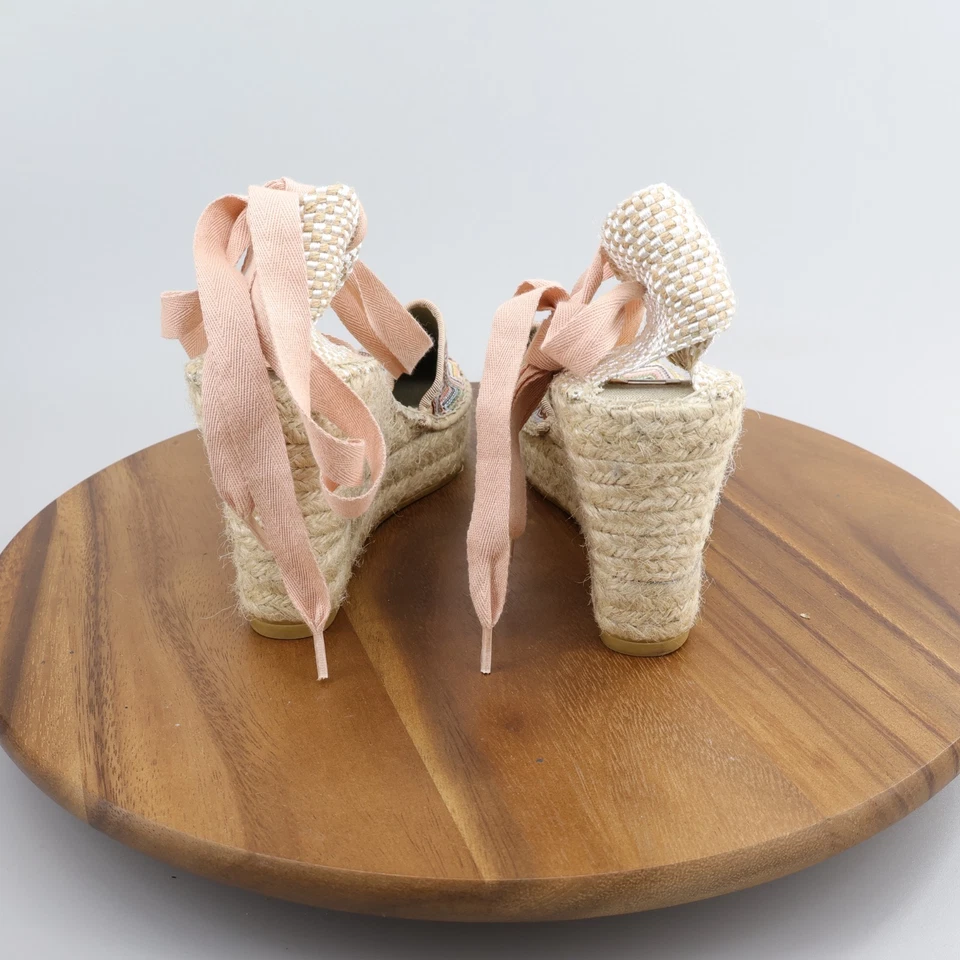 Alpargatas con cordones coloridas Vidorreta Chevron talla 40 EE. UU. 9 Foto 4 de 4