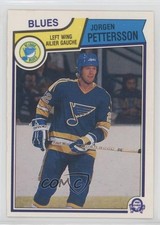 1983-84 O-Pee-Chee Jorgen Pettersson #318 1w1