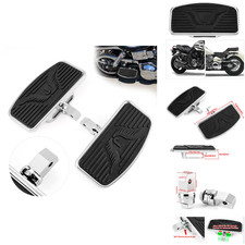 Newruiheng Motorcycle Floorboards Adjustable Motorcycle Rear Passenger