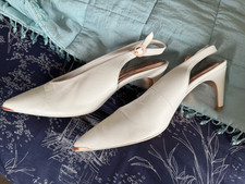 Ravel white leather shoes