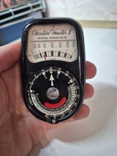 Sangamo Western Master II 2 Photographic Light Exposure Meter  - Untested