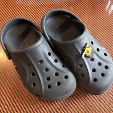 Crocs Baya Clog Slip On Shoes Black Size Youth Children  s 13 Summer Lake