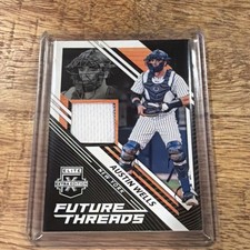 Panini 2021 Elite Extra Edition Future Threads Austin Wells #FT-AW Yankees MLB