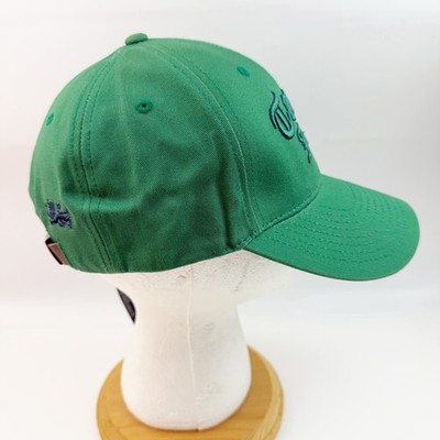 NWT Tommy Jeans Hilfiger Green Hat Cap Spell Out Strapback