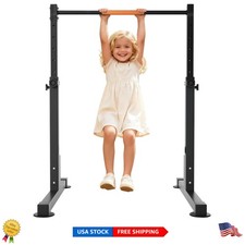 Adjustable Gymnastics Bar for Kids Ages 3-15 - Safe, Sturdy  Easy to Assemble