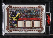 2021 Leaf Art of Sport Paint by Numbers Relics Bronze 18/25 Jerome Bettis 2q4
