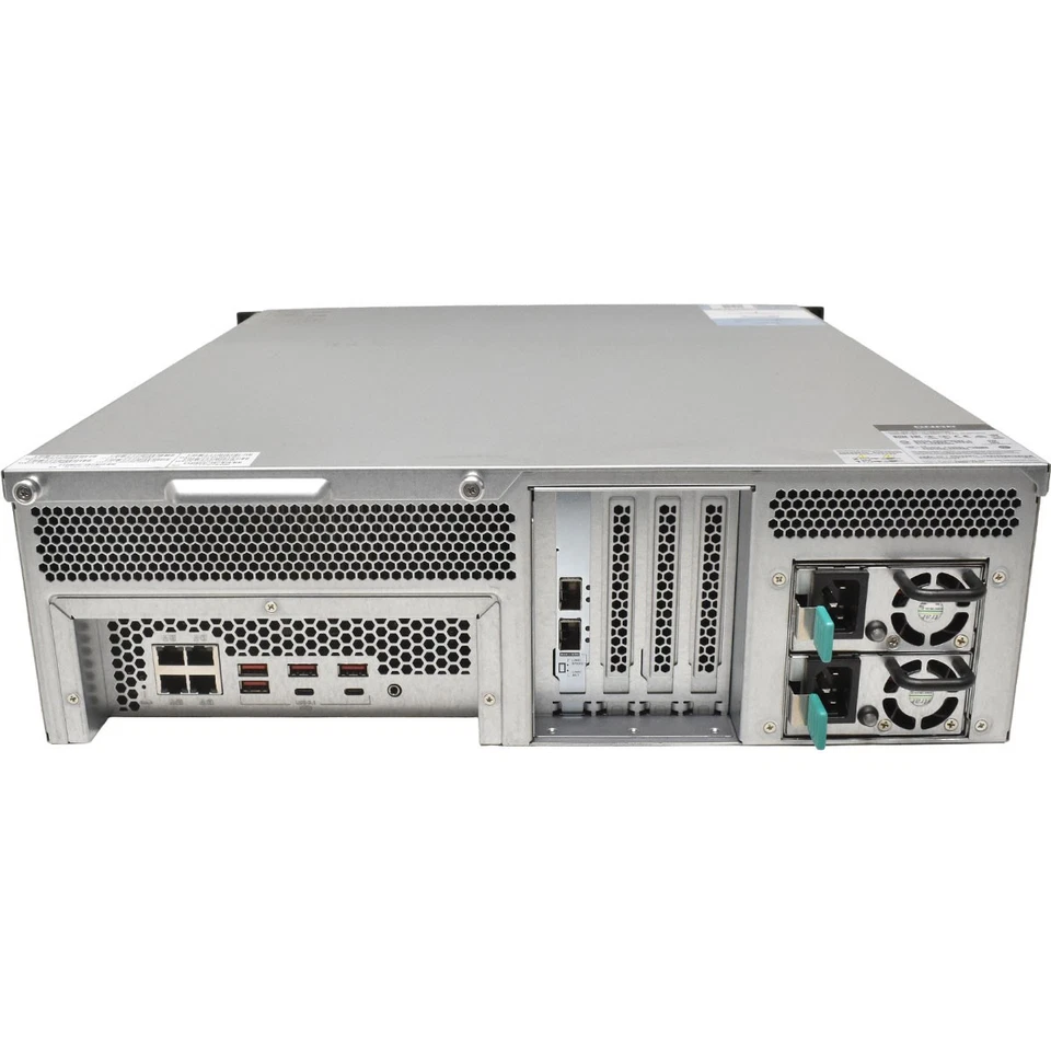 QNAP TS-1683XU-RP NAS Rack Xeon E-2124 16GB RAM PC4 16x LFF 3,5 QXG-10G2SF-CX4 - Bild 3 von 4