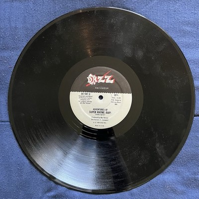 Jimmy Spicer Adventures of Super Rhyme Rap 12'' Dazz Records DA-1001 1980 OG