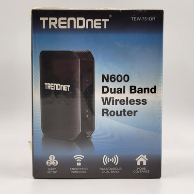 Trendnet N600 Dual Band Wireless Router - TEW-751DR, NEW! Sealed!