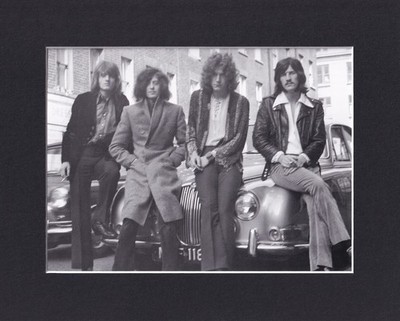 8X10'' Matted Print Art Picture Band Led Zeppelin: 1968 London
