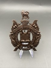 The King's Own Scottish Borderers "KOSB" British Army Military Cap Badge C8