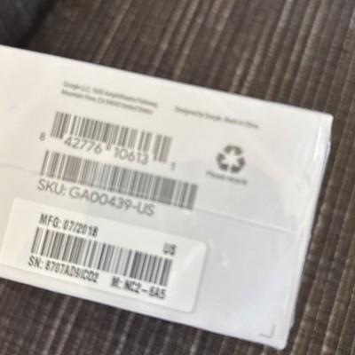 Google Chromecast 3rd Generation GA00439-US Streaming Media Player