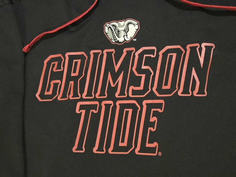 Champion Alabama Crimson Tide Hombres Sudadera con Capucha Pullover Bolsillo Talla XL Foto 2 de 4