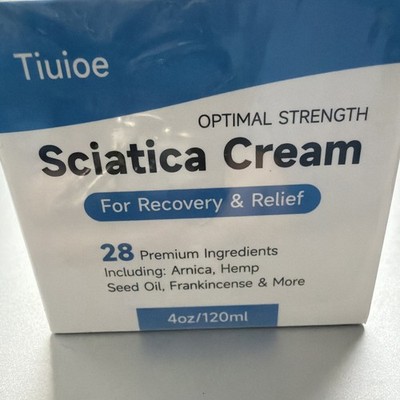 Sciatica Comfort Cream - Non-Greasy, Fast Relief For Recovery & Relief 28 Ing