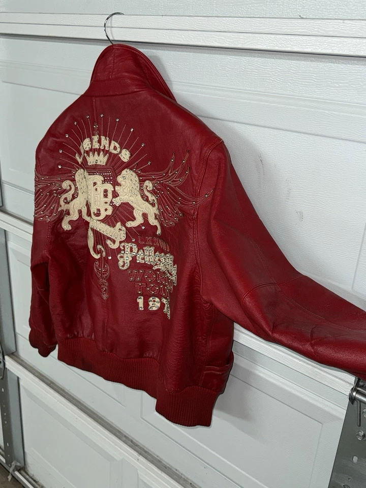 Pelle Pelle Marc Buchanan LXXVIII Legends World Tour 1978 Red Bling - Image 4 of 4