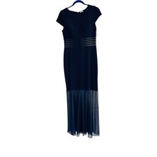 Nightway Navy Blue Evening/Formal Dress   Women  s Size 8