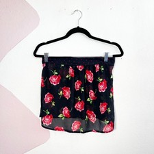 Y2K Abercrombie Fitch Mini Skirt Sheer Vintage 2000s Coquette XS