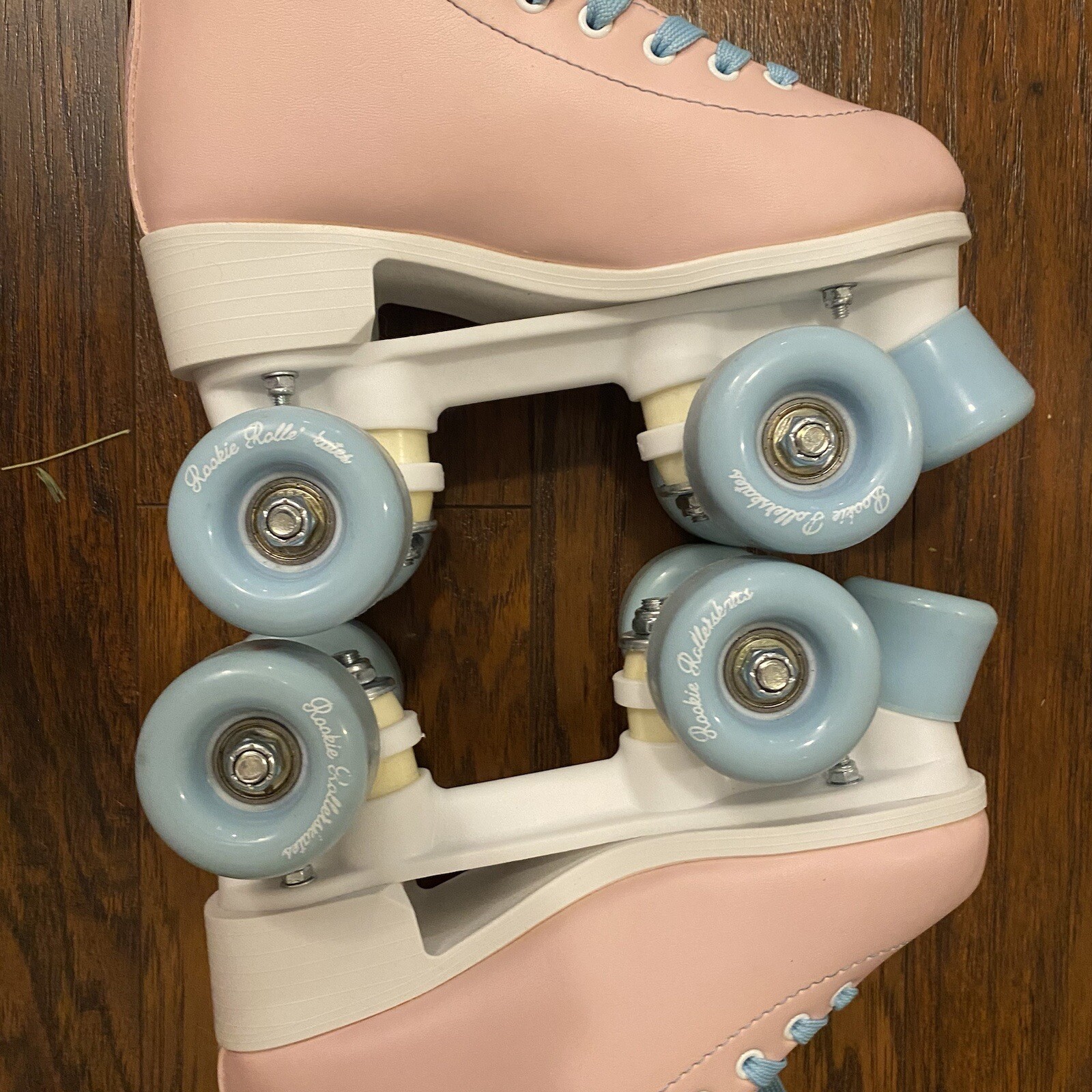Rookie Bubblegum Pink Quad Roller Skates. Junior Adult US 3 Kids