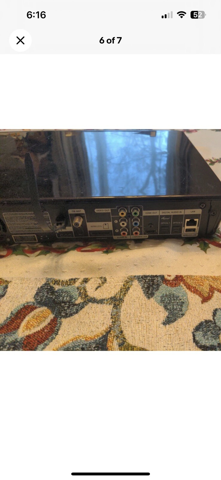 Samsung Bluray Home Theater System HTBD1250 no remote still plays eBay