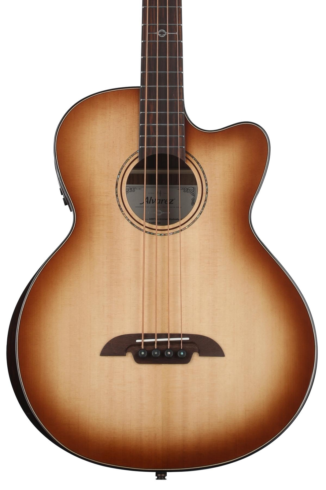 Подлокотник Alvarez AEB70ce Shadowburst Artist серии Elite Акустико-электрический бас