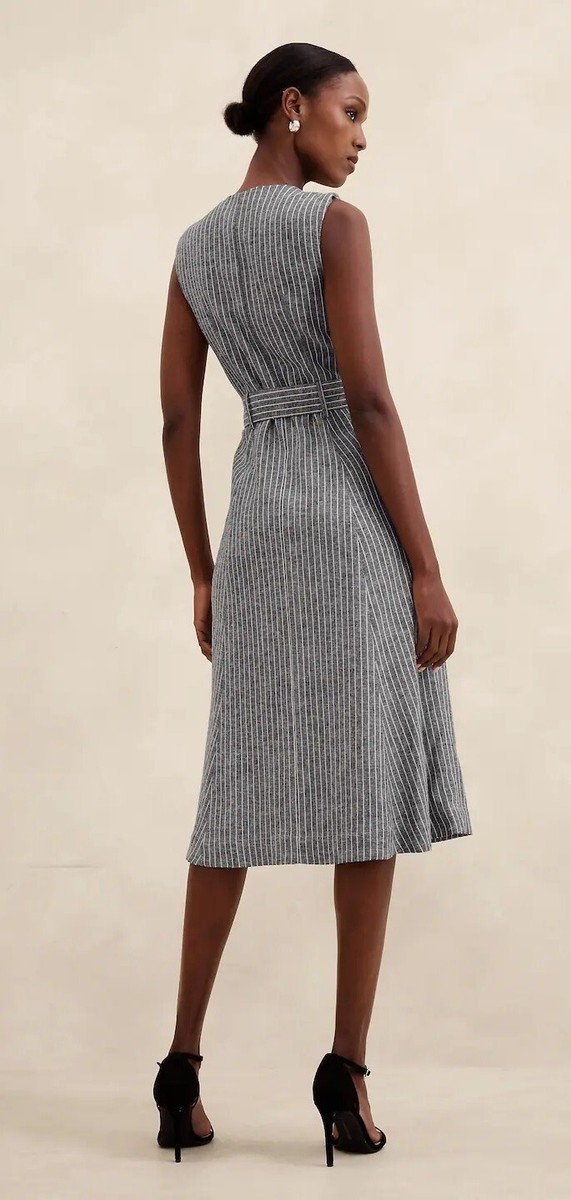 Banana Republic Linen Blend Button Midi Dress Size 6 | eBay Banana Republic Linen Blend Button Midi Dress Size 6 | eBay