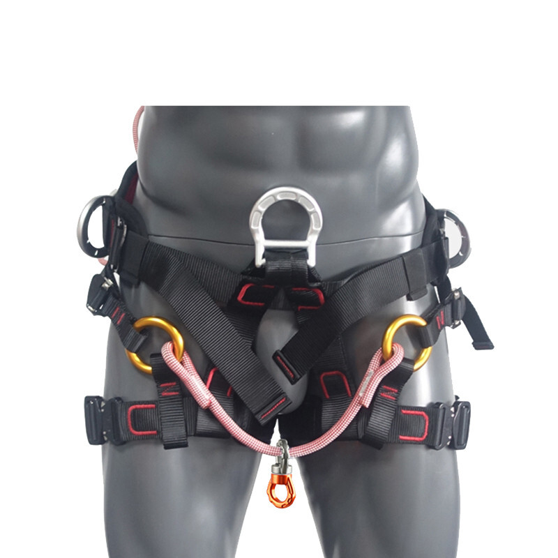 Tree Climbing Saddle Arborist Half Body Harness Fall Protection Equipment