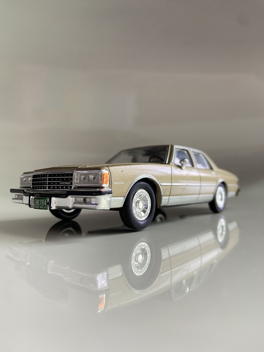 1981 Chevrolet Caprice Sedan Gold 1/43 Scale Extremely Rare HTF Us