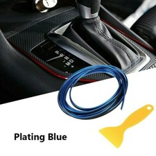 Blue 5M Car DIY Interior Decor Door Sticker Moulding Styling Strip Trim Line EAN