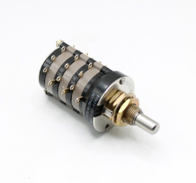 M3786/4-0051 Grayhill Rotary Switch Flatted Shaft Solder Lug 44M30-03-1-08N