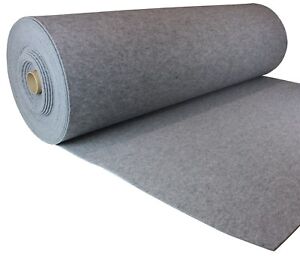 Grau Filz Filzstoff 100x150cm Meterware 5 5mm Stark Ebay