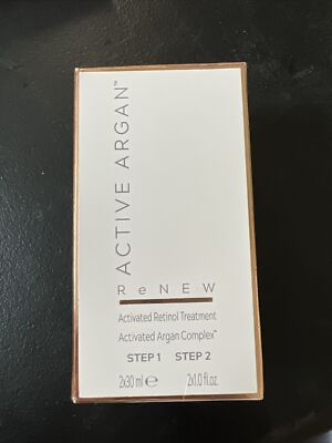 Active Argan Renew activated Retinol 2-Step Beauty Treatment  Sealed