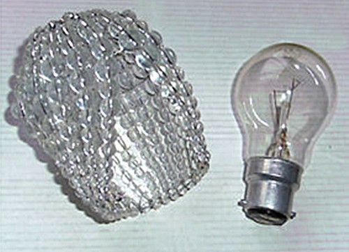 CHANDELIER GLASS CLEAR BEADS CRYSTALS DROPS LIGHT BULB COVER DROPLETS ART DECO - Picture 2 of 12