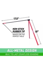 Ynszas Football Kicking Tee | Metal Place Kicking Stand for Field Goal Kicks