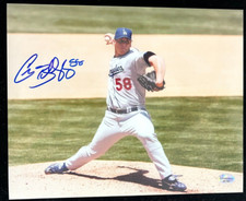 Chad Billingsley Signed Autographed Photo Los Angeles Dodgers - COA