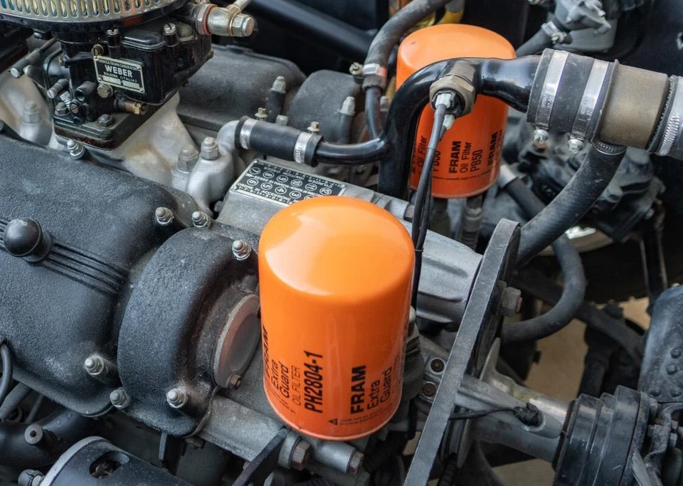 Filtro de aceite Ferrari FRAM original 308 328 275 330 365 naranja NUEVO PH2804-1 Foto 2 de 3