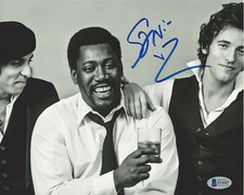 STEVEN VAN ZANDT SIGNED 8X10 PHOTO 3 BRUCE SPRINGSTEEN E STREET BECKETT BAS COA
