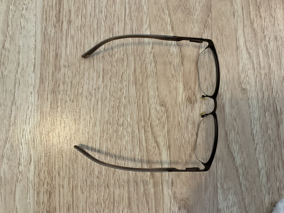 Marchon M-Cullen 210 Eyeglasses 52-19 140mm Half rim Brown 