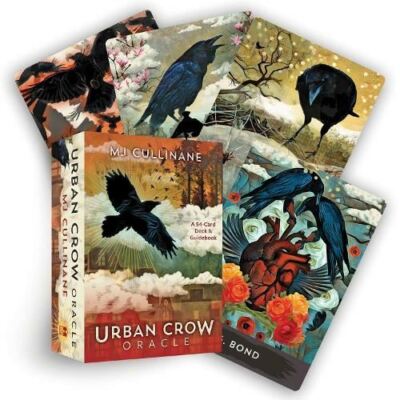 Urban Crow Oracle: A 54-Card Deck and Guidebook by Marguerite