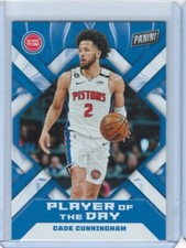 2022-23 Panini Player of the Day Cade Cunningham Detroit Pistons 6