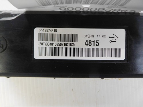 2011 Chevy Equinox GMC Terrain Heater Control Module 13574815 - Picture 2 of 2