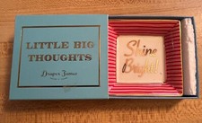 Plateau à bibelots Draper James Little Big Thoughts - NEUF